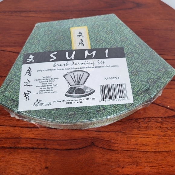 Chinese Vintage Calligraphy Drawing Writing Set Paint Brush Set Sealed Artsy Art - Picture 7 of 9